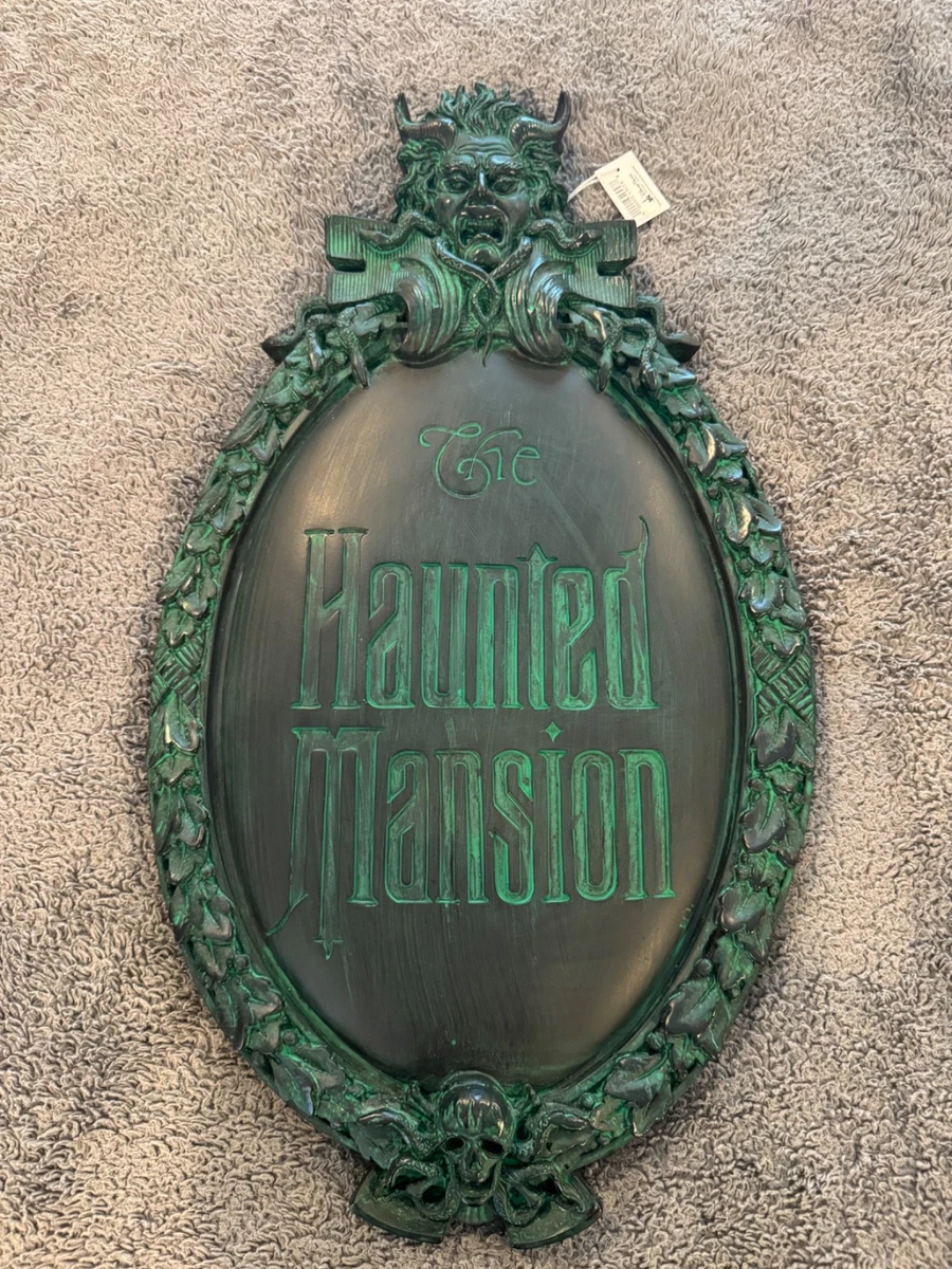 haunted mansion plaque products for sale | eBay