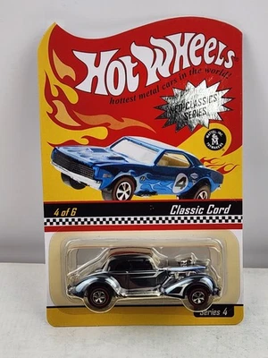 Hot Wheels RLC Classic Cord Neo-Classics #5358/11000 Blue Vtg 2004 W Protector  - Image 1 of 4