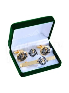 Juego de gemelos ucranianos, un clip y una insignia "Fuerzas de Operaciones Especiales". - Imagen 1 de 1