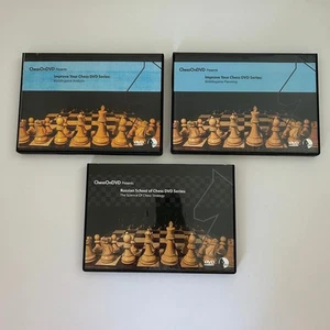 ChessOnDVD Middlegame Strategy Set (3 DVDs) Wolff Mednis Russian School - Imagen 1 de 6