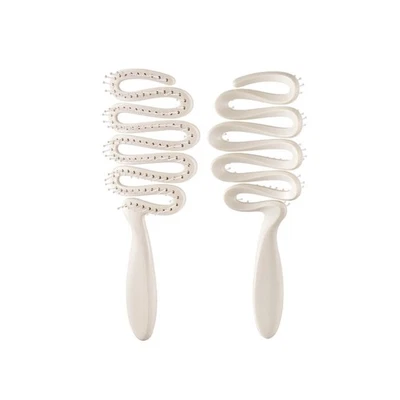 Hollow Teeth Styling Comb Creates Natural Plastic Hair Care Essential - Image 1 of 4