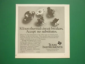 6/1983 PUB TEXAS INSTRUMENTE THERMISCHE SCHALTUNGSSCHALTER COMPUTER ELEKTRONIK ANZEIGE - Bild 1 von 1