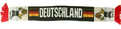 Deutschland Fanschal UEFA Euro 96 Schal Fussball Football EM 1996 Germany #067