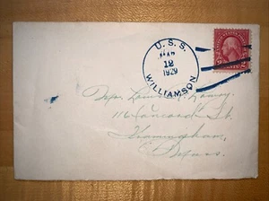 🏴☠️ Copertina USS Williamson 1929 USA. - Foto 1 di 3