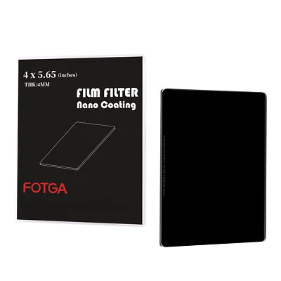 FOTGA 4X5.65"ND3.0 (10 stops) Square Neutral Density ND1000 Filter Optical Glass - Image 1 of 4