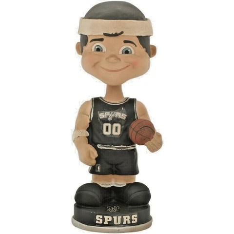 SAN ANTONIO SPURS Retro Bobble Head NBA 2010 Player Limited Edition NEW Cover