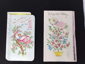 (2) Vintage ‘THE DA LINE’ Greeting Cards - See Photos. C51 - Picture 1 of 6