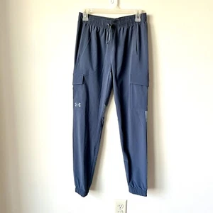 NWT UNDER ARMOUR Boys Pennant Woven Cargo Jogger Pants—SZ. YLG - Picture 1 of 9