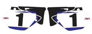 Yamaha YZ125 250 2002-2014 Side Number Plate Graphics - Picture 1 of 1