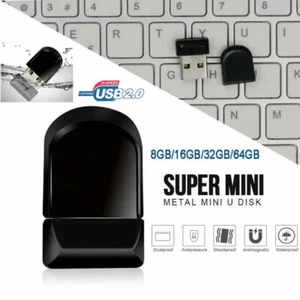 Mini chiavetta USB 64 GB 32 GB 16 GB 8 GB 2.0 USB unità flash chiavetta di memoria pollice di memoria - Foto 1 di 16