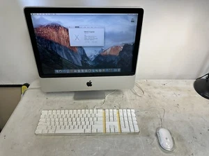 IMAC 9,1 24” CORE 2 DUO 2.66 MOUSE KEYBOARD BUNDLE WORKS - Picture 1 of 5