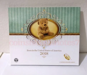 2018 US Mint Birth Coin Set-EMPTY / No coins. - Picture 1 of 2