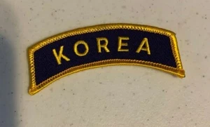 Parche militar de Corea corazón púrpura, ejército, fuerza aérea, marina, parche de servicio - Imagen 1 de 1