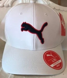 Sombrero de malla elástica Puma Evercat - pico curvo - blanco - talla grande/extra grande - Imagen 1 de 5