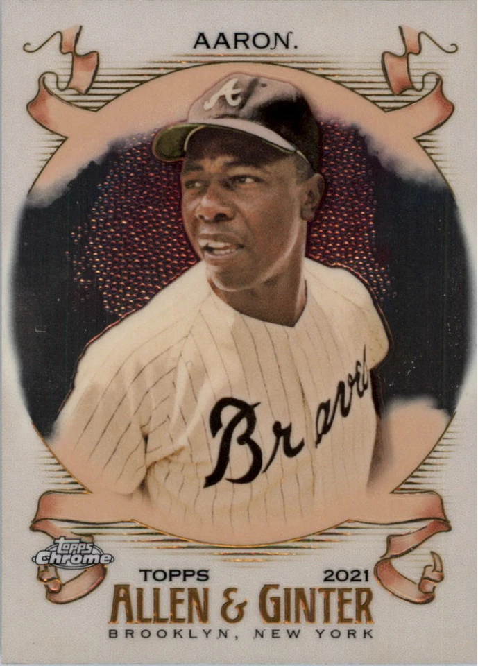 2021 Topps Allen and Ginter Chrome Baseball Card Pick (Base) - Image 1 of 1