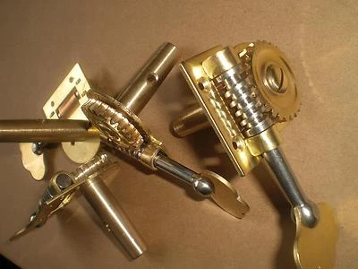 4PCs/set Quality Double bass Pegs 3/4 to 4/4 Brass Bass pegs bass parts 1101# - Image 1 of 4