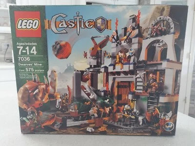 New Lego Castle DWARVE MINE 7036 orc troll dwarf forge gold mining cart fortress - Image 1 of 4