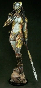 12" Female Predator on base Sci-Fi Movie Unassembly Unpainted Vinyl ModelKit 1/6 - Bild 1 von 2
