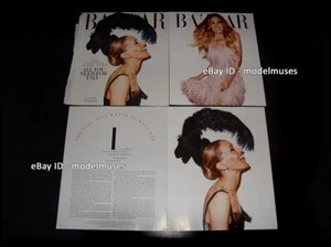 SARAH JESSICA PARKER 4-Page Article + Two Covers HARPER'S BAZAAR September 2013 - Picture 1 of 2