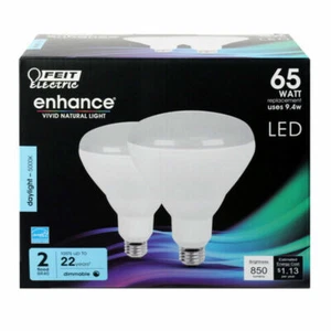 Feit Enhance 94 watts BR40 LED Bulb 850 lumens Daylight Floodlight 65 Watt - Picture 1 of 1