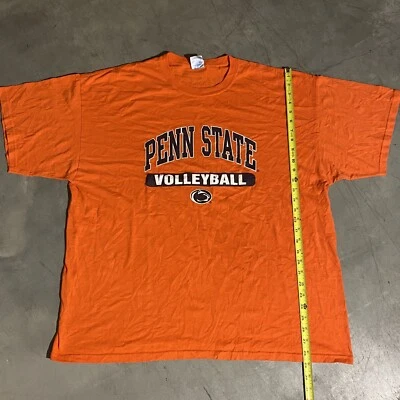 Vintage Retro penn state volleyball shirt 2XL orange Goldman - Image 1 of 3