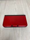 Nintendo 3Ds Xl No Stylus Red And Black W/ Soul Silver Omega Ruby