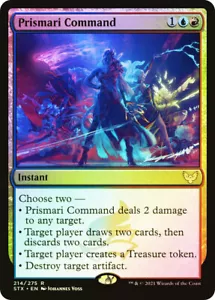 MTG FOIL Prismari Command - Strixhaven: School of Mages #214 - Picture 1 of 1