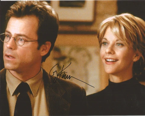 Hand Signed 8x10 colour photo GREG KINNEAR - YOU'VE GOT MAIL - Meg Ryan + my COA Cover