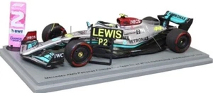 Lewis Hamilton Mercedes W13 2022 F1 Scale Model 1/43 S8556 - Imagen 1 de 13