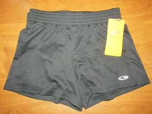 904B3 Champion 99065 C9 Girls Duo Dry Stretch Shorts 2 Pair MD (7-8) Black - Picture 1 of 2