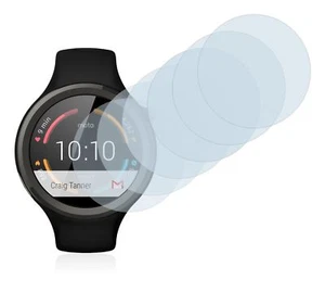 Motorola Moto 360 Sport (45mm) 1G, 6x Protector Pantalla Transparente ULTRA Transparente - Imagen 1 de 4