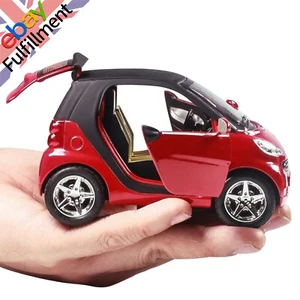 Red 1:32 Car Model Diecast Toy Vehicle Collection Kid Pull Back For Smart ForTwo - Picture 1 of 10