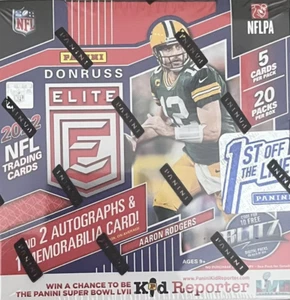2022 Donruss Elite Football Factory Sealed FOTL 1st Off the Line Hobby Box - Picture 1 of 1