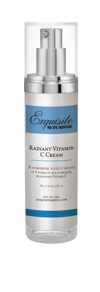 Crema radiante de vitamina C rica, potente, multiactiva, antioxidante Foto 1 de 1