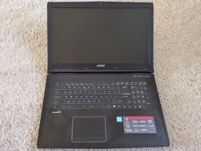 MSI GE72 6QD Apache Pro 17.3" FHD Intel i7 16GB DDR4 128GB SSD 1TB HDD GTX 960M - Image 1 of 3