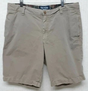 THE NEW IVY BRAND - Herren SHORTS - CHINOHOSE - DUNKELKHAKI BEIGE - Größe 38 - Bild 1 von 7