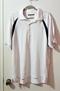 NEW - GOLF - GREG NORMAN - PLAY DRY - JEFFERSON'S LANDING - MENS WHITE POLO - XL - Picture 1 of 4