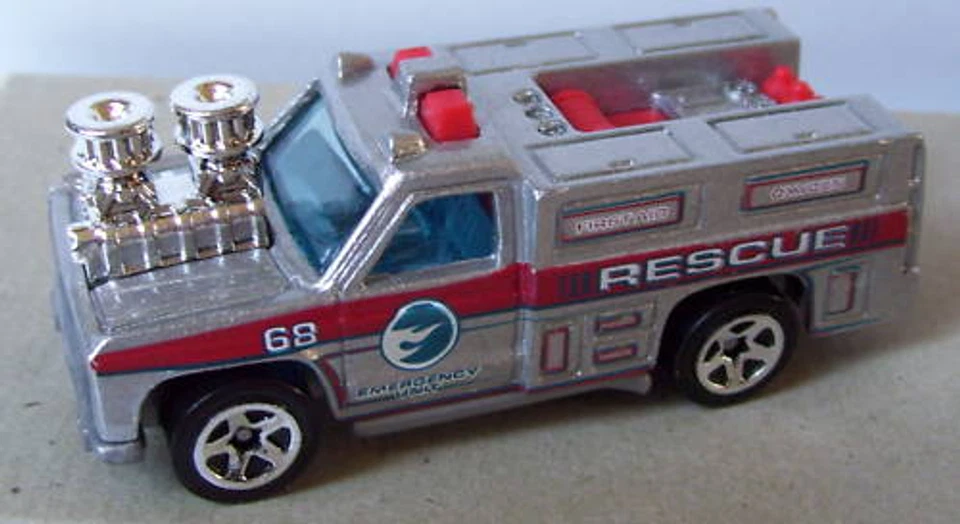 THAILANDIA HOT WHEELS CAMION DEI POMPIERI RESCUE - Immagine 1 di 1