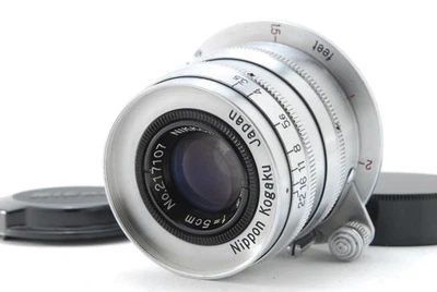 [MINT+++] Nippon Kogaku Nikon NIKKOR-Q.C 5cm 50mm F3.5 L39 For Leica Lens JAPAN - Image 1 of 4