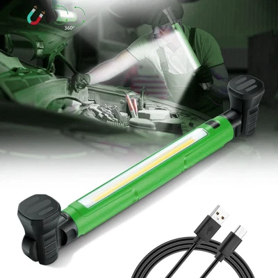 Mechanic Work Light, 3000LM Magnetic Work Light, Rechargeable LED Work Green - Image 1 of 4