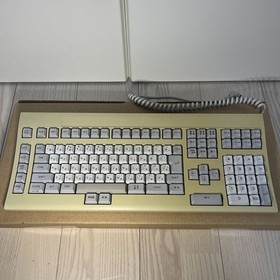 Tested FM TOWNS genuine JIS keyboard "FMT-KB1071" numeric keypad and ALT key