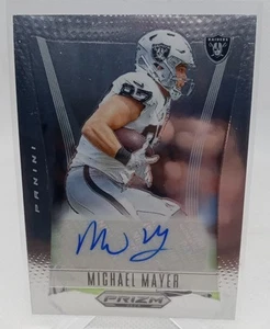 2024 Panini Prizm Deca Michael Mayer Auto #S-MMR Las Vegas Raiders - Picture 1 of 2