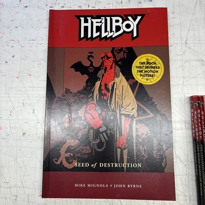 Hellboy, Novela Gráfica Lote 3,4 Mike Mignola Dark Horse Libro CR-B1-21e Foto 1 de 4