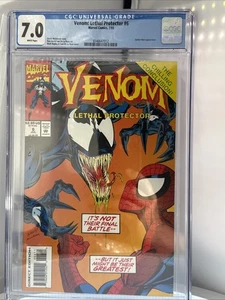 VENOM LETHAL PROTECTOR #6 CGC 7.0, 1ª COOPERSMITH SPIDER-MAN EDICIÓN FINAL Cómic - Imagen 1 de 17