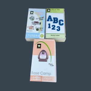 Cricut Schrift & Satz Patrone Set - Varsity Letter Sätze & Basislager - Bild 1 von 10