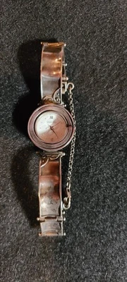 Женские часы Shablool с ободком и браслетом из стерлингового серебра 925 пробы с застежкой-лобстером - Изображение 1 из 4