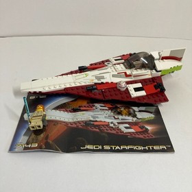 LEGO Star Wars Jedi Starfighter 7143 Complete With Instructions + Minifig