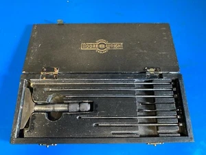 Moore and Wright 0-6" Tiefenmesser Mikrometer 5 Tiefenstäbe - Bild 1 von 12
