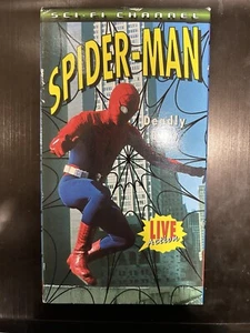 Amazing Spider-Man Live Action Sci-Fi The Deadly Dust Rhino VHS Spider Man - Picture 1 of 3
