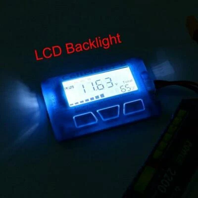 Digital Battery Capacity Tester Voltage Checker with Backlight for   - Image 1 of 4
